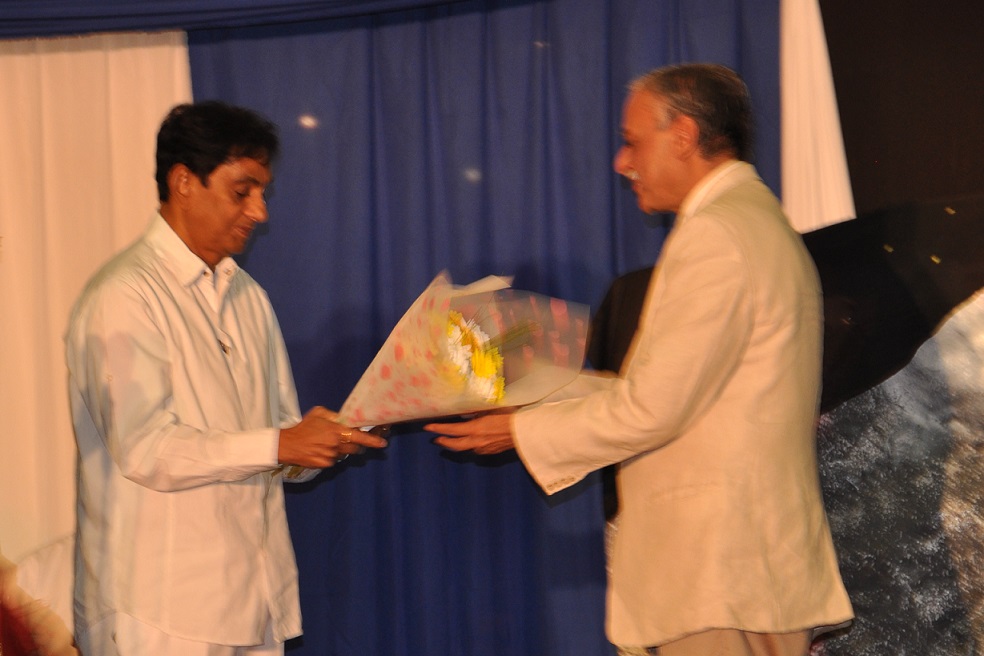 High Commissioner Dr Ketan Shukla at Easwaramma Day Cultural Programme organized by Sai Centre, Gaborone on 7th May 2016