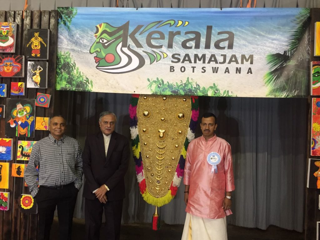 Traditional Kerala feast (ONAM SADYA) at St. Josephs College, Gaborone on 18.09.2016