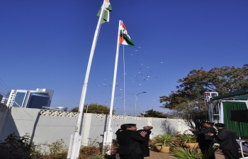 71st Independence Day -2017 on 15.8.2017 at High Commission Chancery, Gaborone