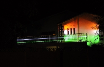 Celebration of India 70 - Lighting up of High Commission Chancery, Gaborone