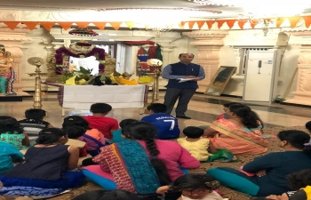 Celebration of 11th Anniversary Balaji Tempel on 15.9.2018