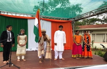 Skit performance on 70th Republic Day of India at High Commission of India