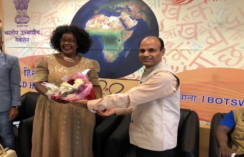 World Hindi Divas-2019 in Gaborone on 16.2.2019