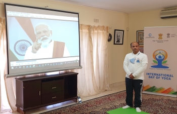 21.06.2020 International Day of Yoga 2020 (Yoga from Home)