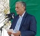 H.E. Dr. Ketan Shukla, High Commissioner of India to Botswana delivering key-note address on the occasion of India BOT50 Celebration (Road Show) at CBD Three Dikgosi on 11.9.2016