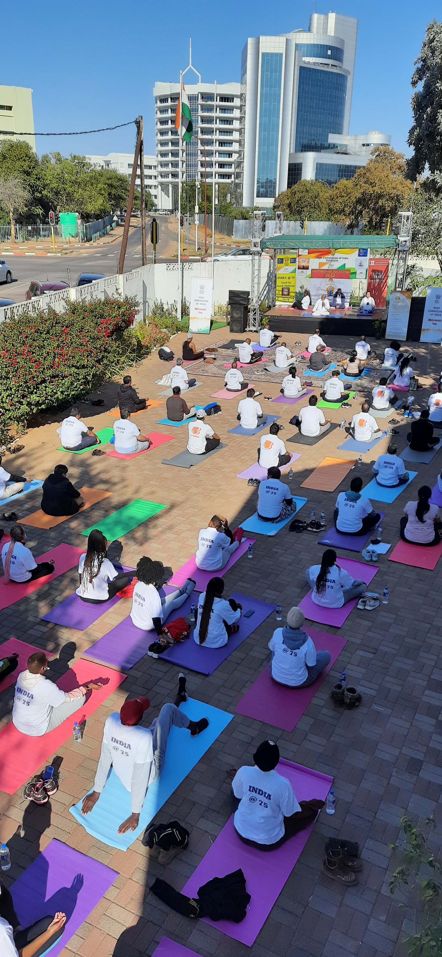 Celebration of International Day of Yoga 2022